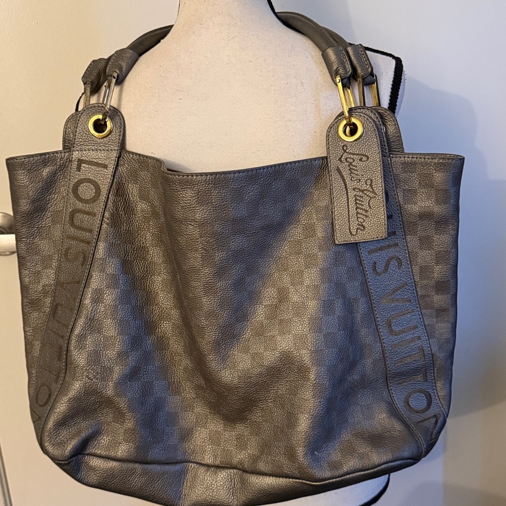 Designer Inspired Rare Charcoal Checkered Shoulderbag🔥